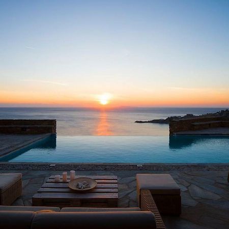 Luxury Cycladic Villa-Enjoy Infinity Pool Sunsets Koundouros エクステリア 写真
