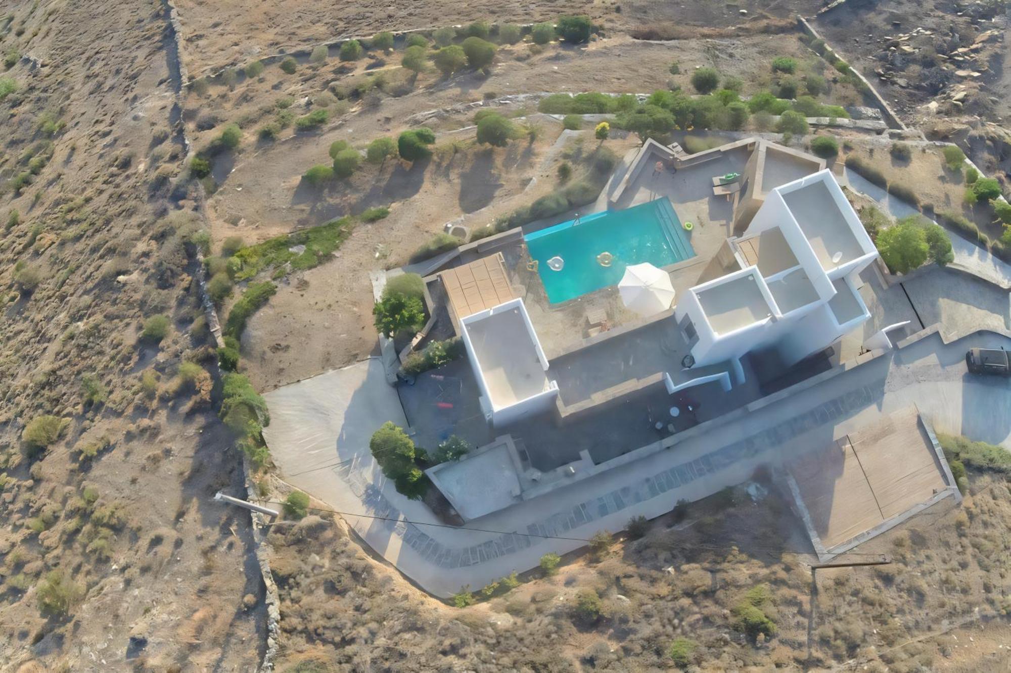 Luxury Cycladic Villa-Enjoy Infinity Pool Sunsets Koundouros エクステリア 写真