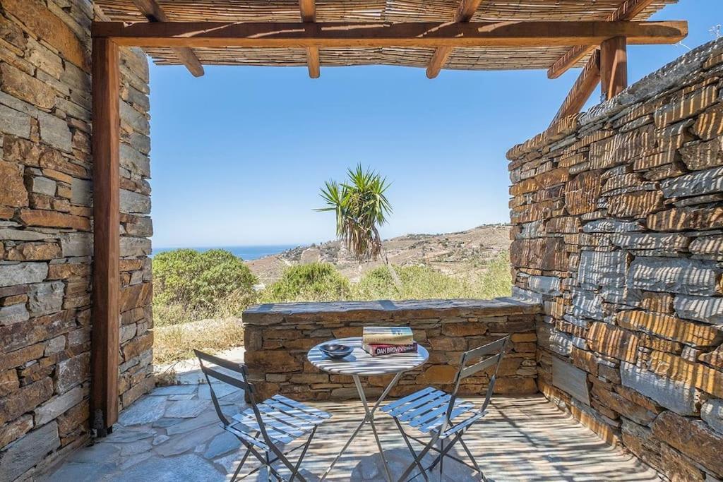 Luxury Cycladic Villa-Enjoy Infinity Pool Sunsets Koundouros エクステリア 写真