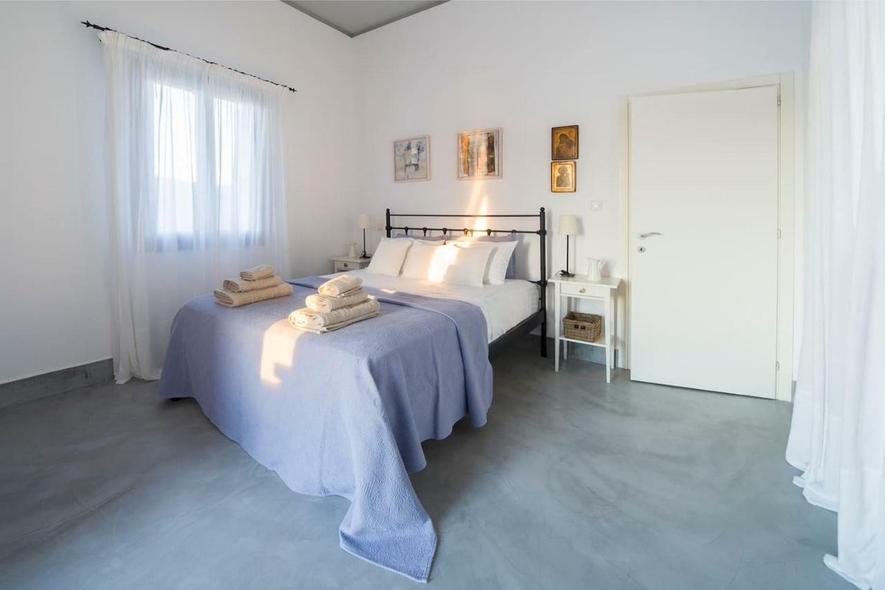 Luxury Cycladic Villa-Enjoy Infinity Pool Sunsets Koundouros エクステリア 写真