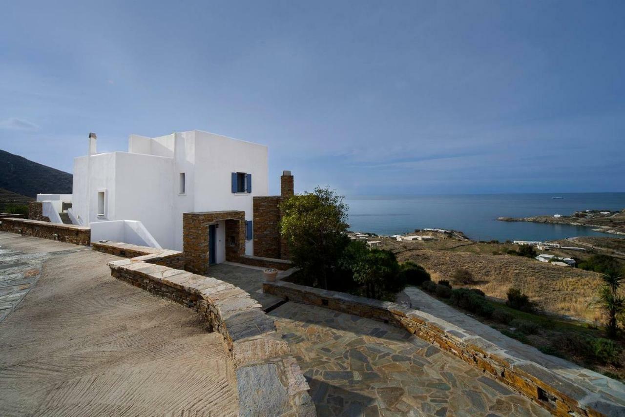 Luxury Cycladic Villa-Enjoy Infinity Pool Sunsets Koundouros エクステリア 写真
